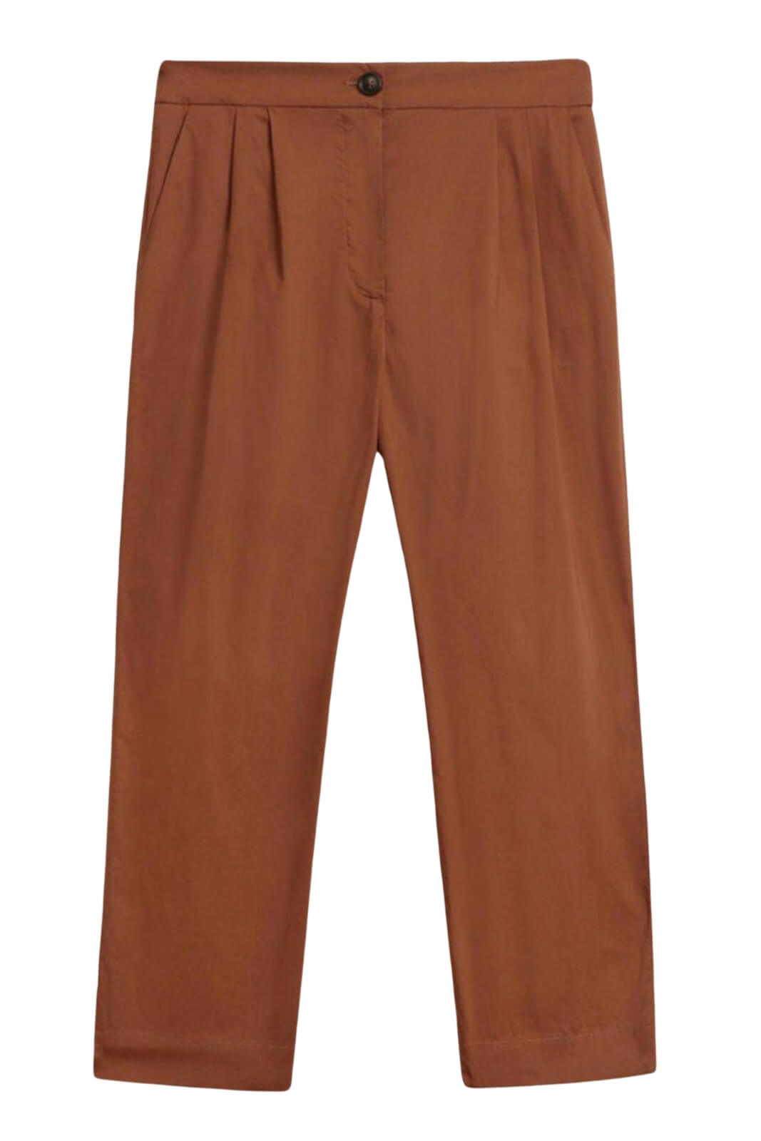 Woolrich Pantalone Donna in popeline con pences