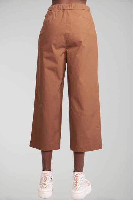 Woolrich Women's Poplin Trousers with Pleats
