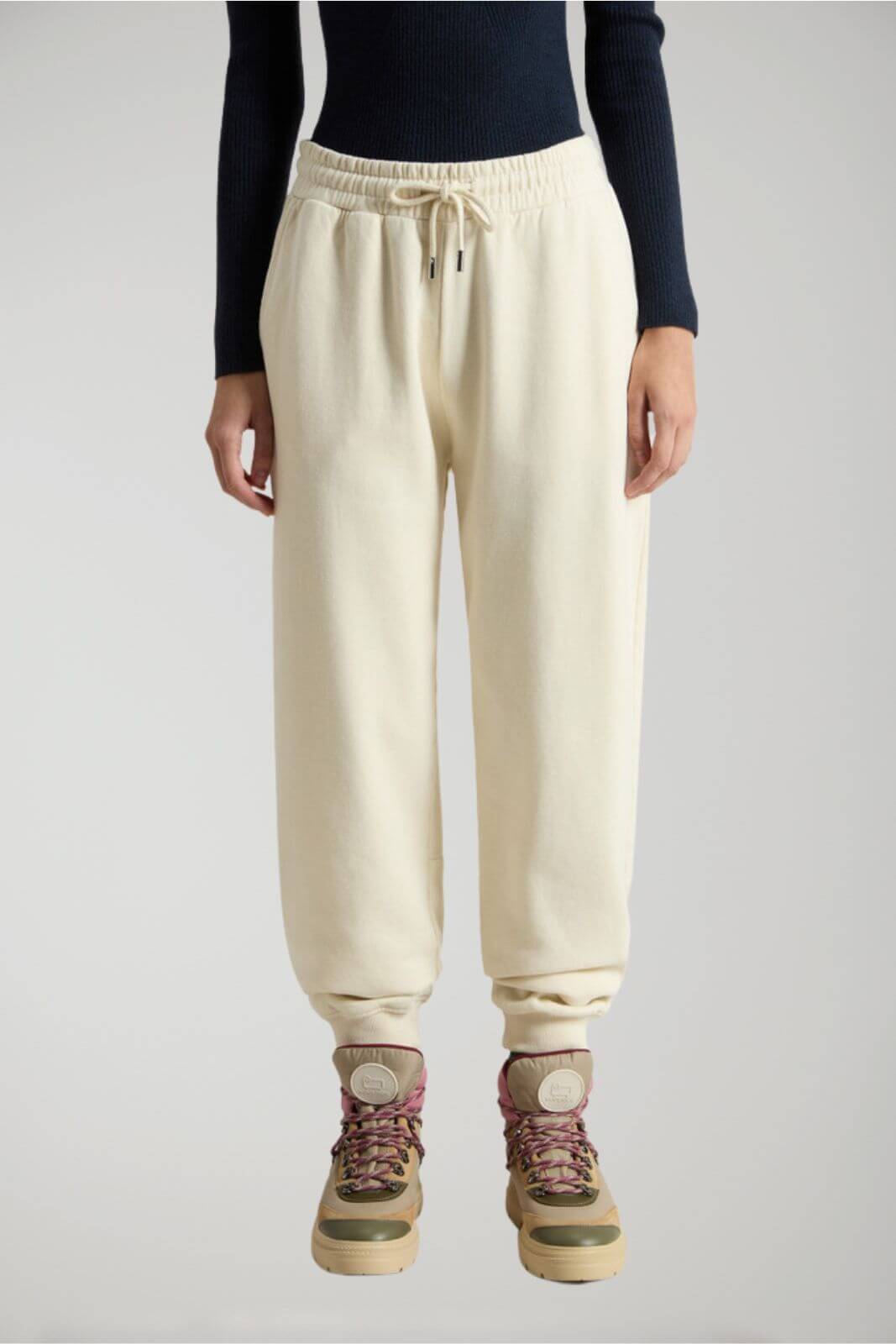 Pantalones de mujer Woolrich LIGHT FLEECE PANT