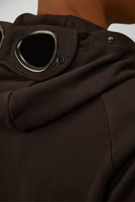CP Company Felpa Uomo Full Zip con lenti Goggle