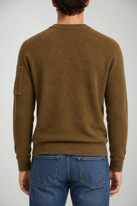 CP Company Maglia Uomo girocollo con lente