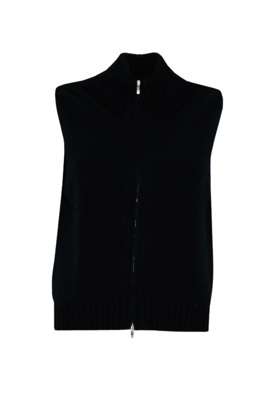 Camilla Clodel Cardigan Donna smanicato in cashmere