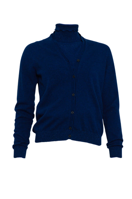 Cardigan e Dolcevita Camilla Clodel fronte