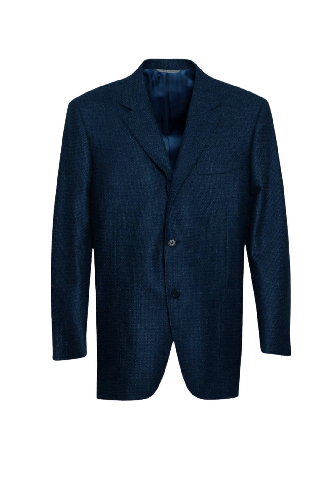 Giacca da uomo monopetto Canali in lana a fantasia sale e pepe