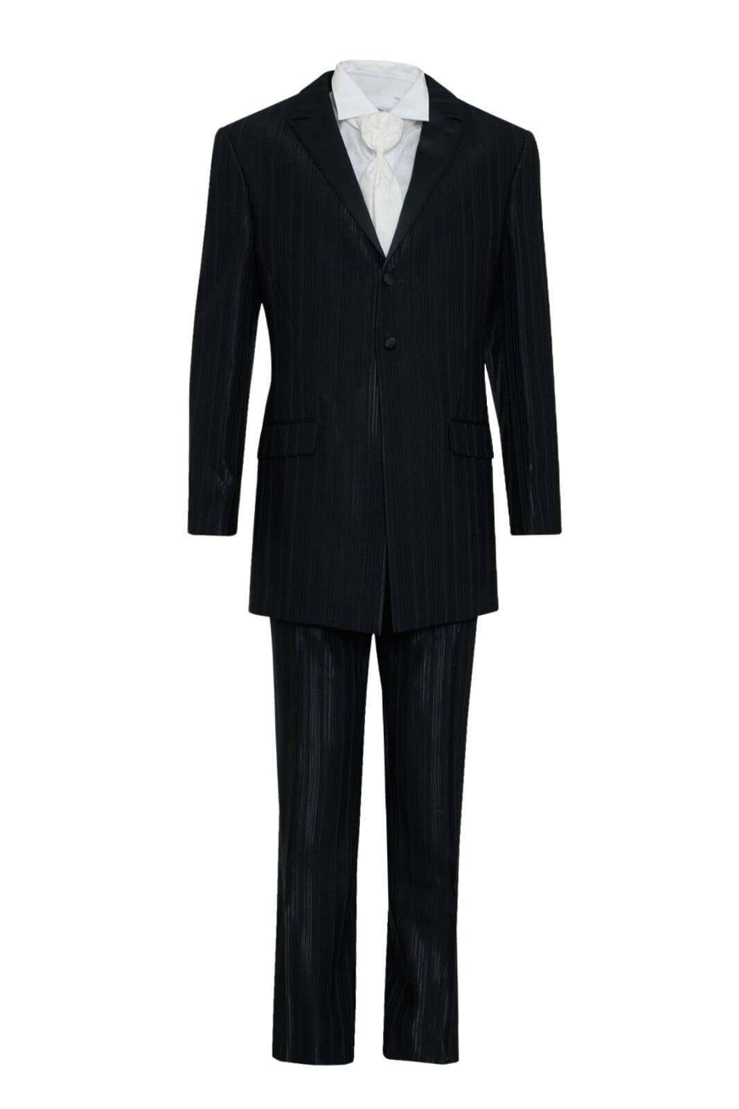 Abito da uomo Carlo Pignatelli in lavorazione rigata fronte