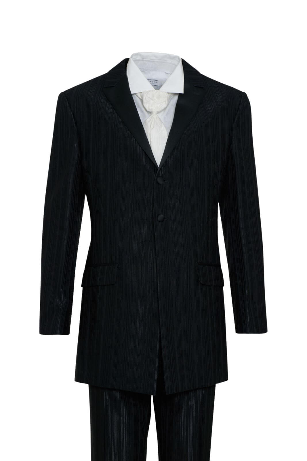 Abito da uomo Carlo Pignatelli in lavorazione rigata fronte giacca