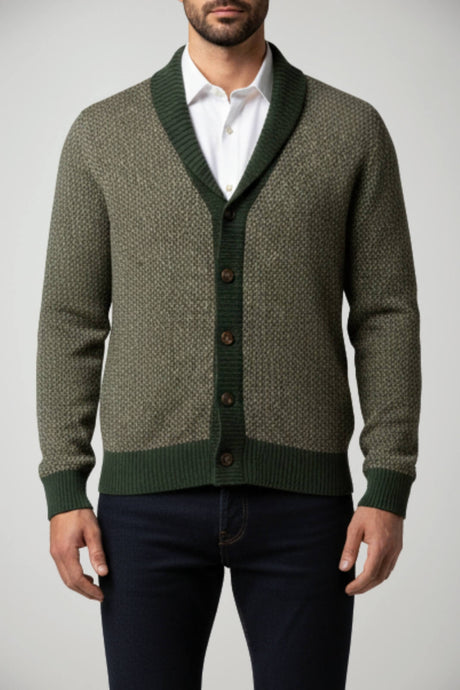 Cardigan da uomo Cashmere Company con bottoni