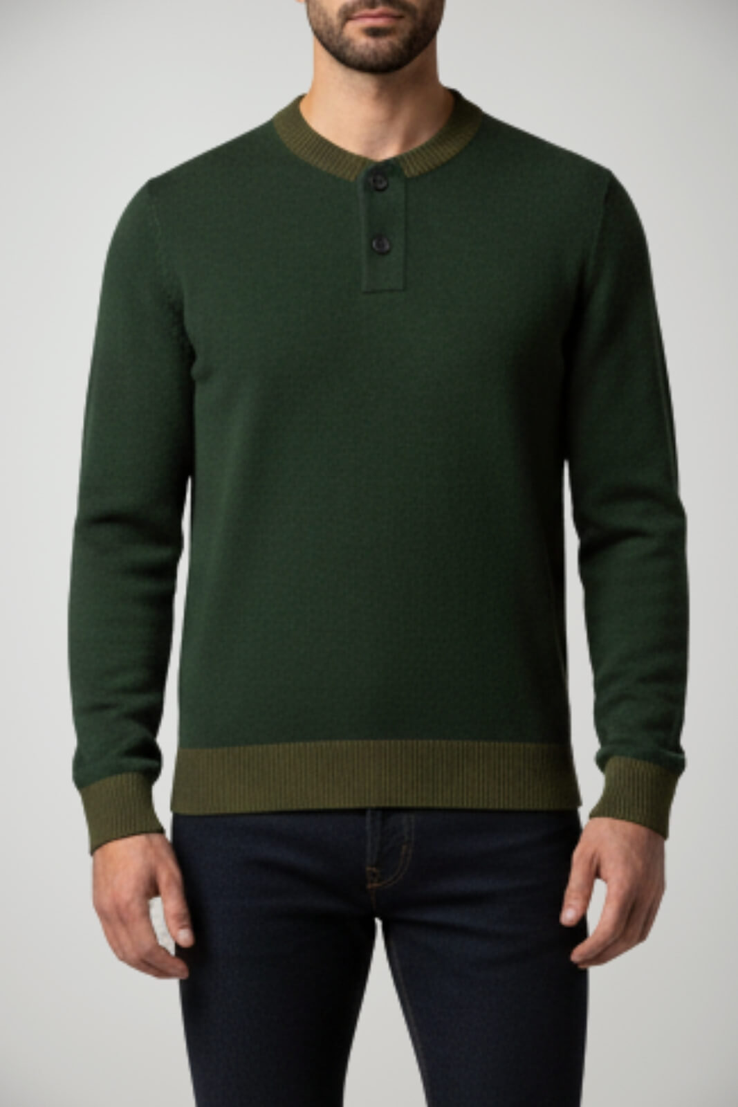 Maglia varsity da uomo Cashmere Company in misto lana