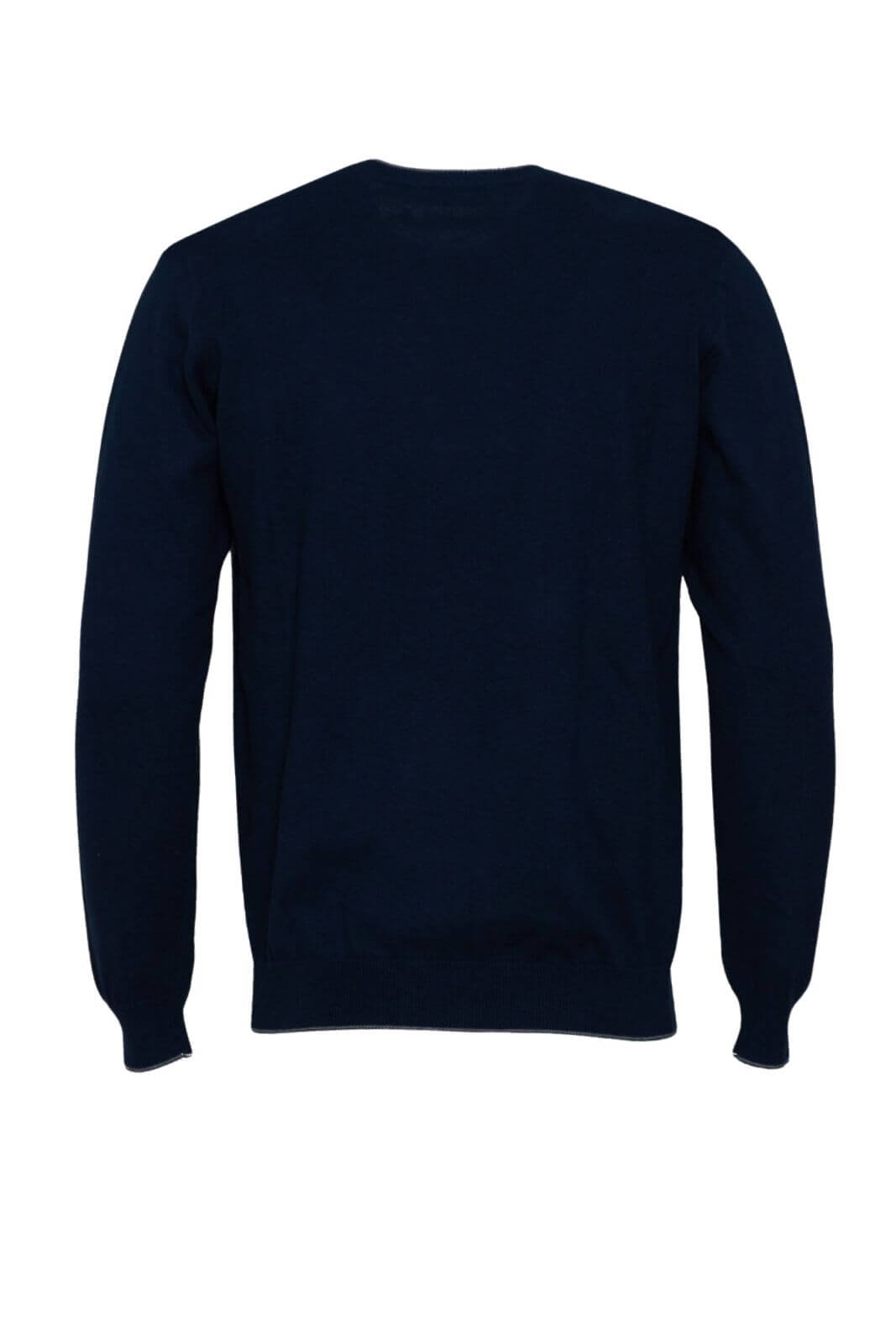 Cashmere Company maglia uomo in lana con dettaglio