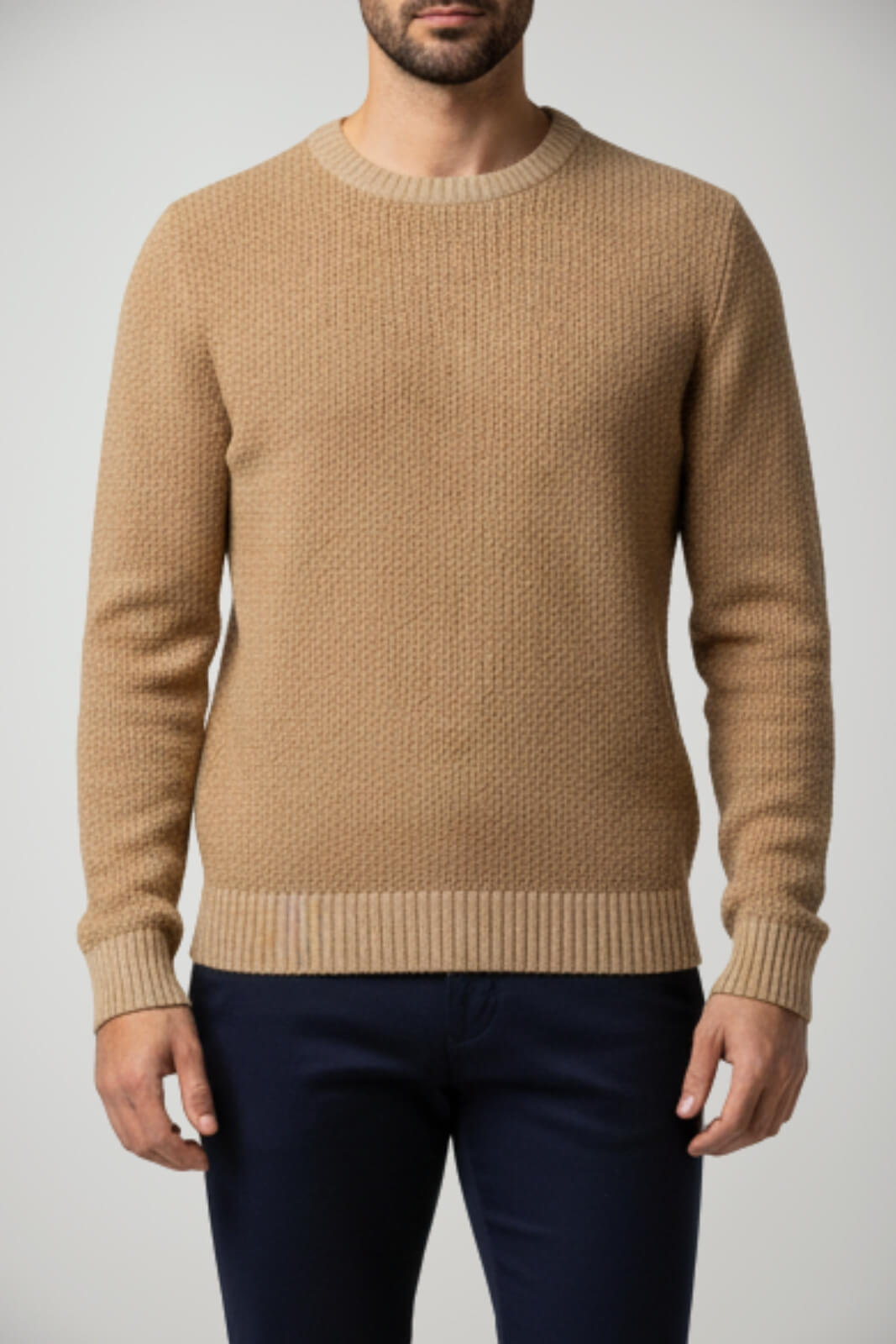 Maglione da uomo Cashmere Company a girocollo