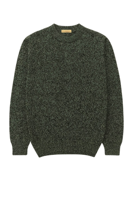Maglione da uomo Cashmere Company melange a girocollo