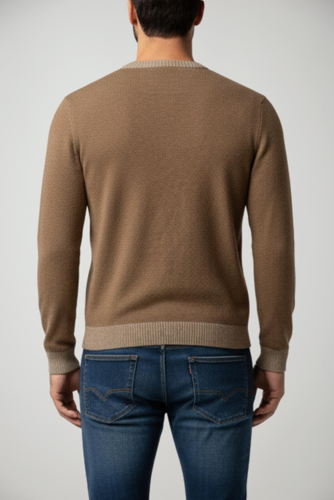 Maglione da uomo Cashmere Company a girocollo in lana