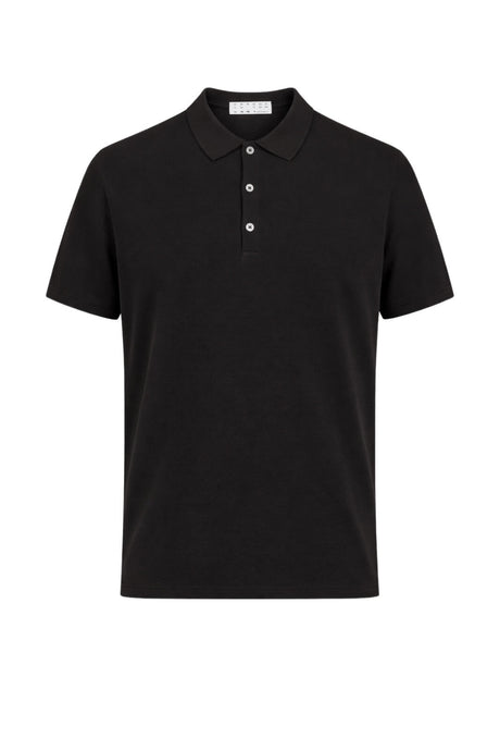 Polo da uomo Cashmere Company a maniche corte