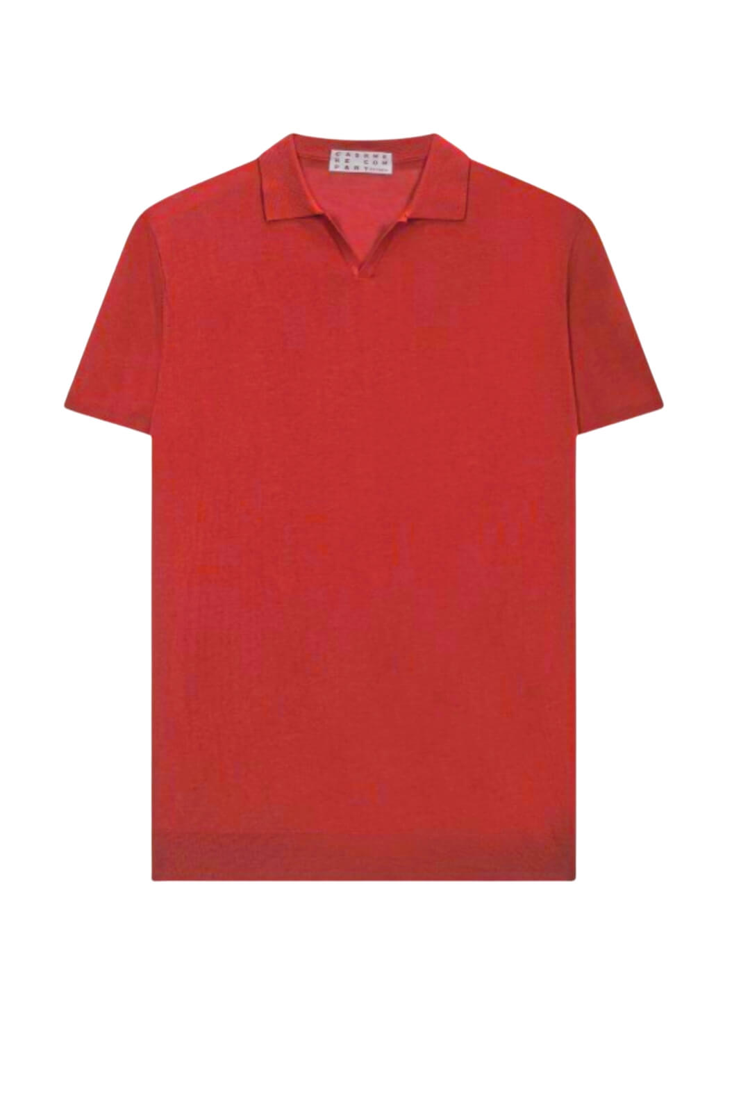 Polo da uomo Cashmere Company in filo con scollo a V