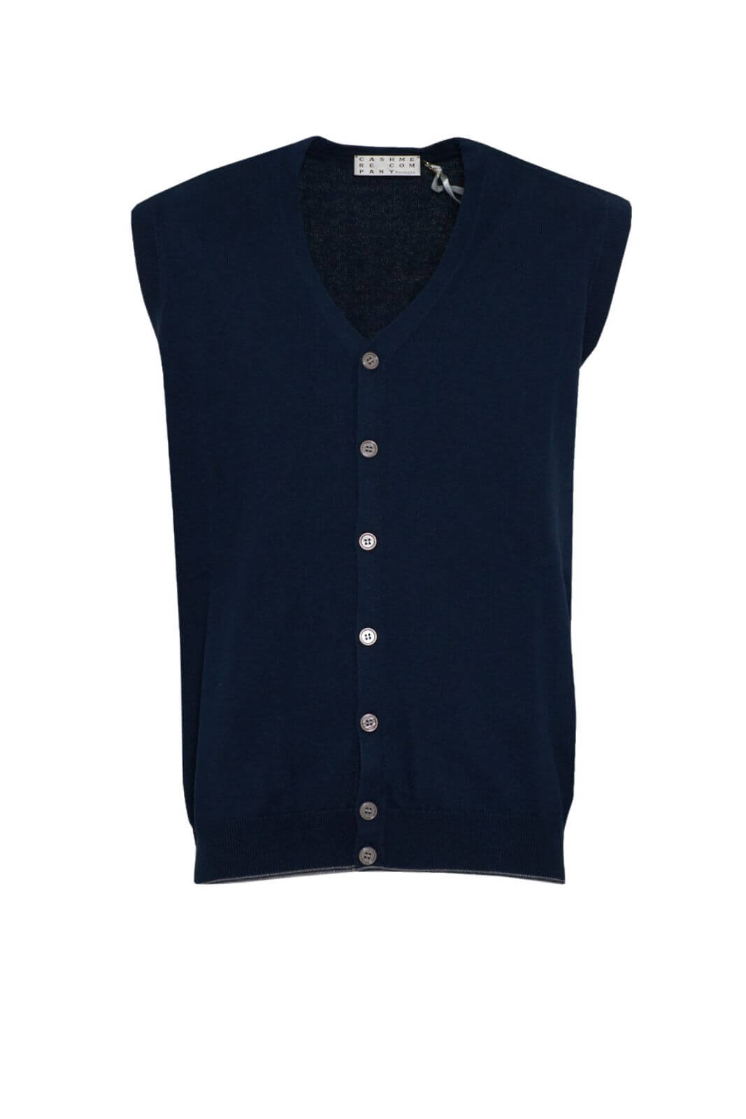 Gilet da uomo Cashmere e Company in misto cashmere fronte