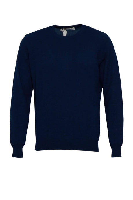 Maglia da uomo Cashmere e Company a girocollo in cashmere a tinta unita fronte