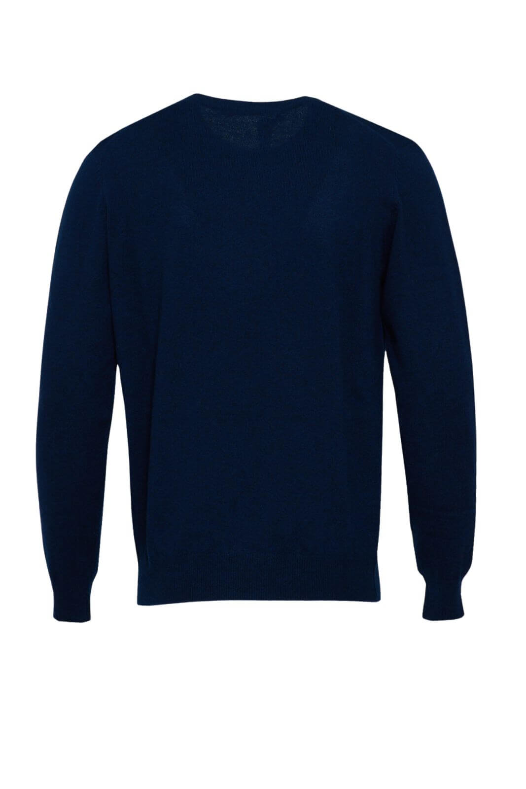 Maglia da uomo Cashmere e Company a girocollo in cashmere a tinta unita retro