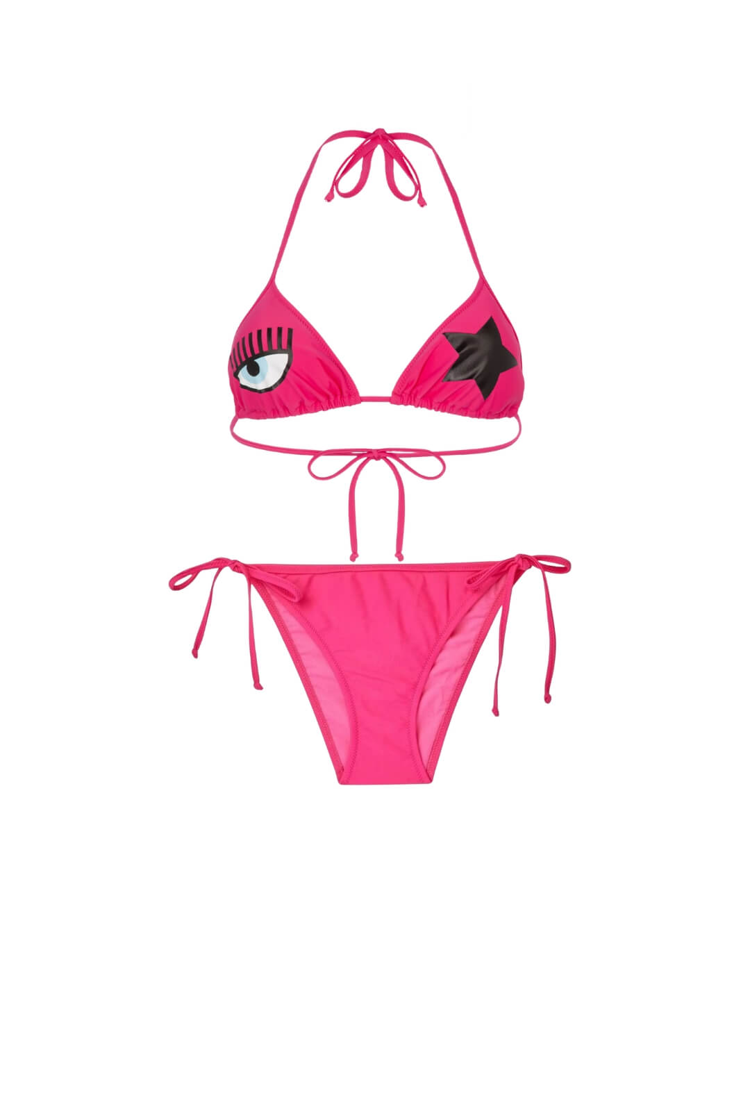 Chiara Ferragni Costume Donna due pezzi eyelike star