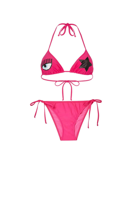 Chiara Ferragni Costume Donna due pezzi eyelike star