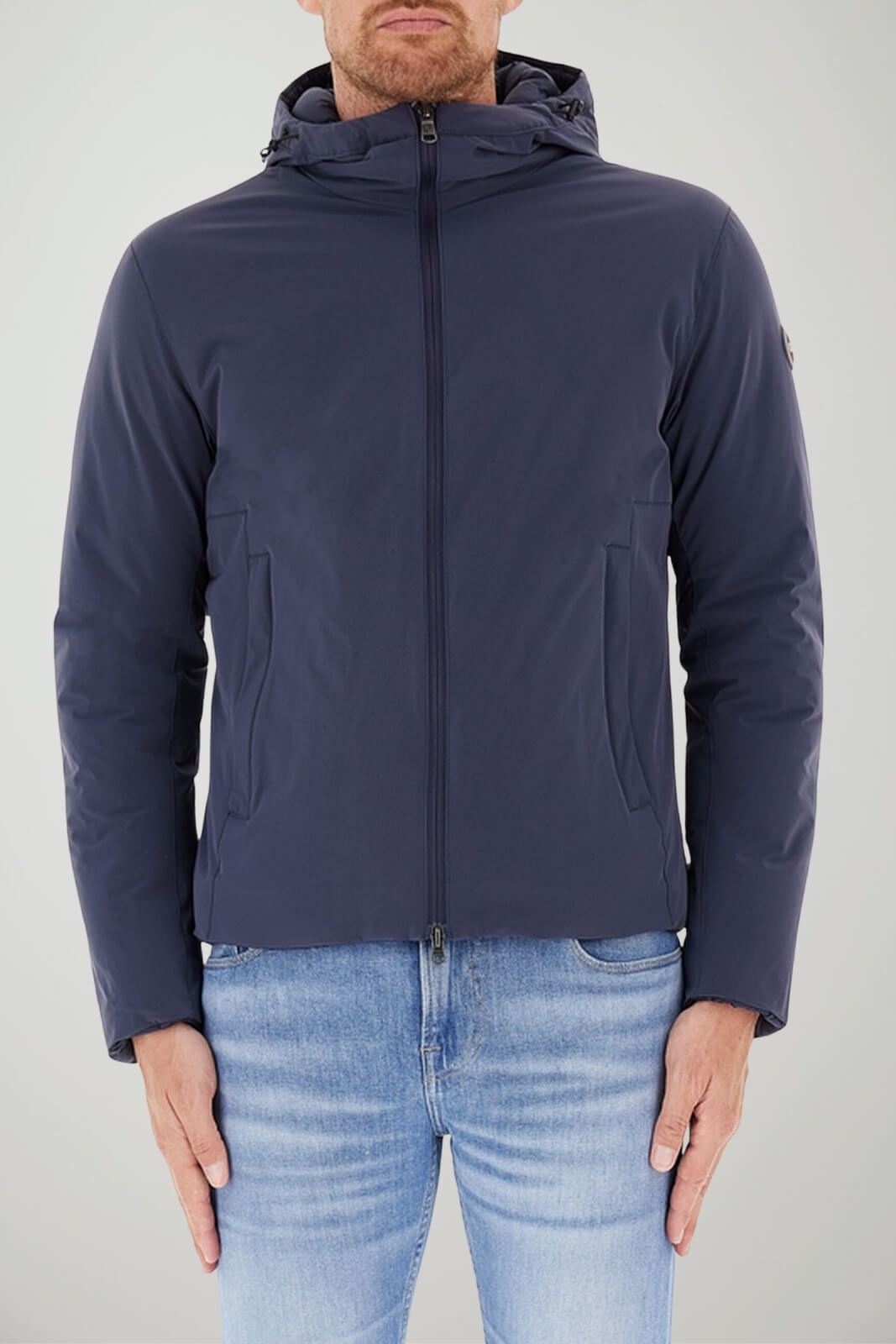 Colmar Piumino Uomo Reversibile con Cappuccio Imbottito