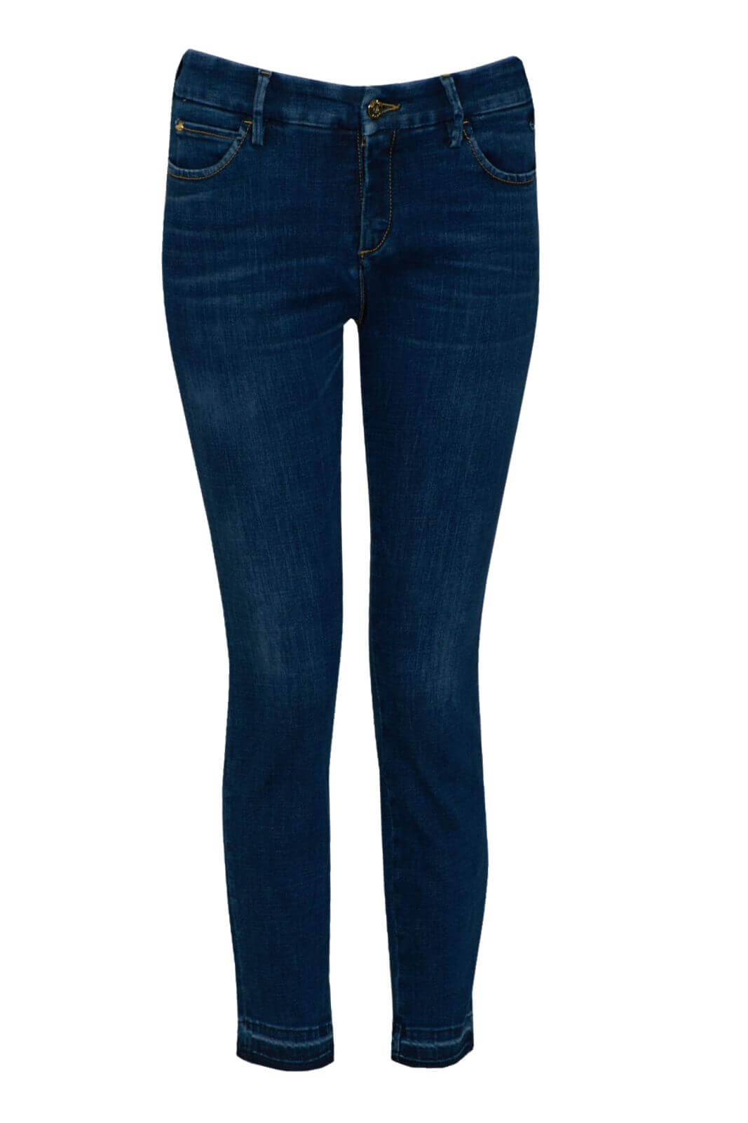 Cycle Jeans skinny con taglio vivo e dettagli metallici contemporanei