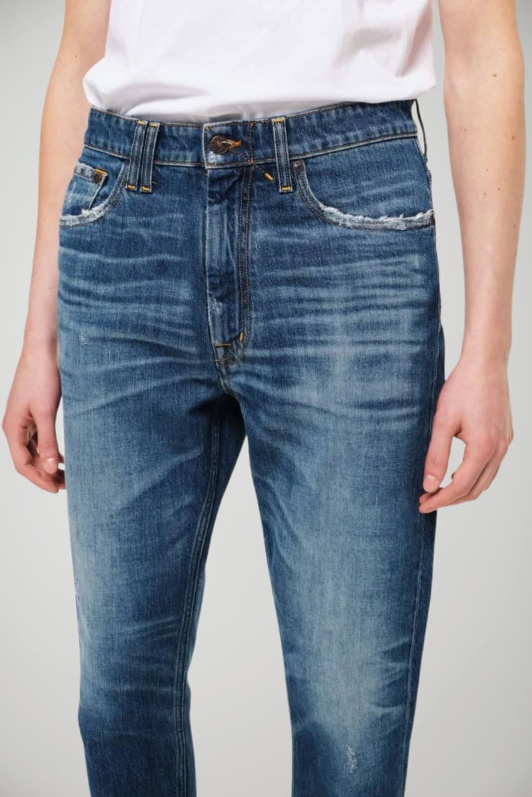 Jeans da uomo Cycle Lucky carrot fit dettaglio