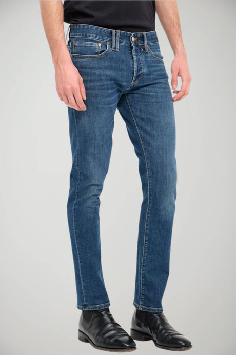 Jeans uomo Cycyle skinny fit fronte 1