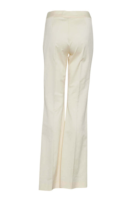 D Exterior Women's SHANTUNG Flared Trousers