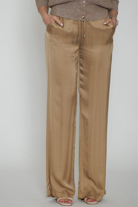Ermanno Firenze Women's Viscose Jogger Pants