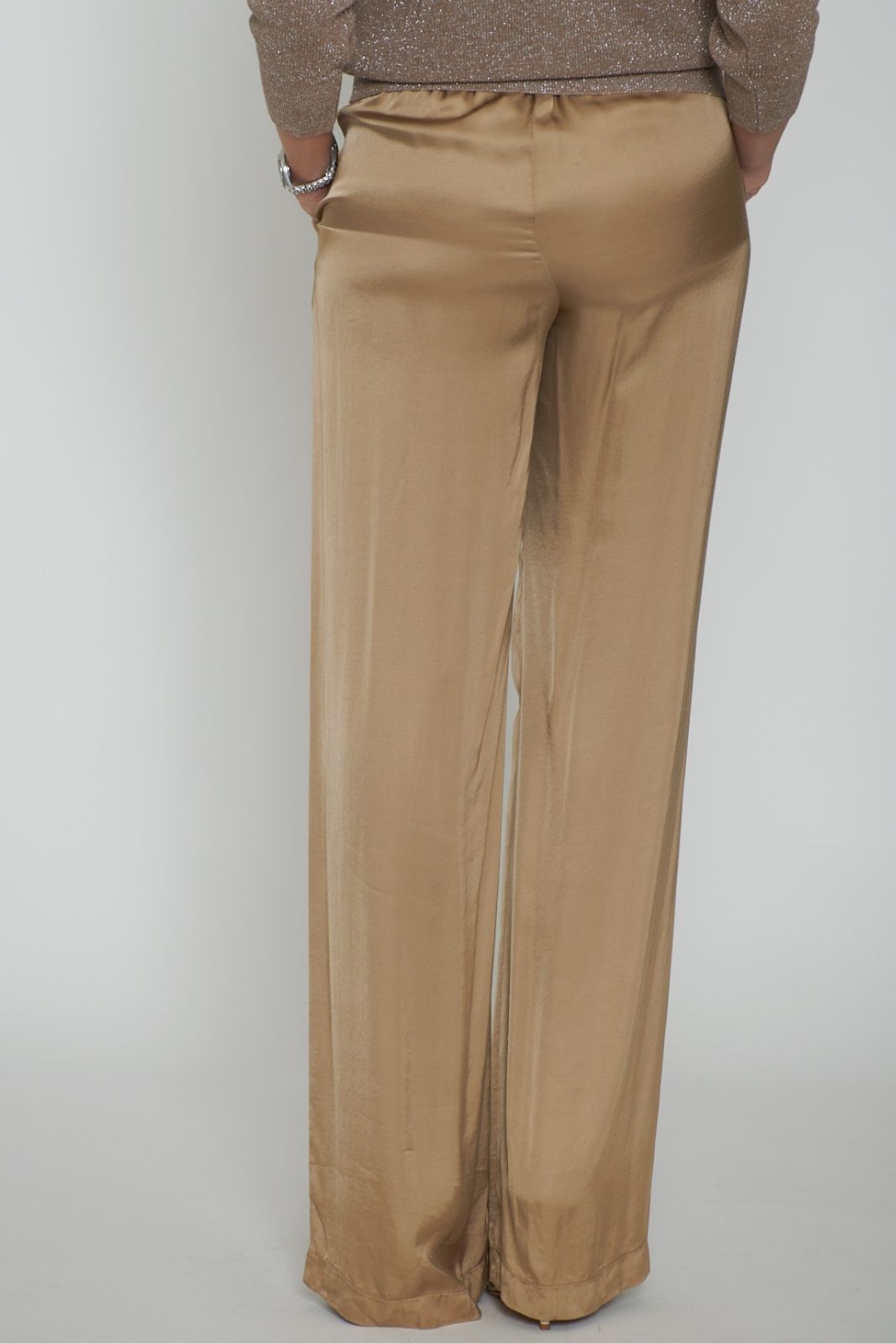 Ermanno Firenze Women's Viscose Jogger Pants