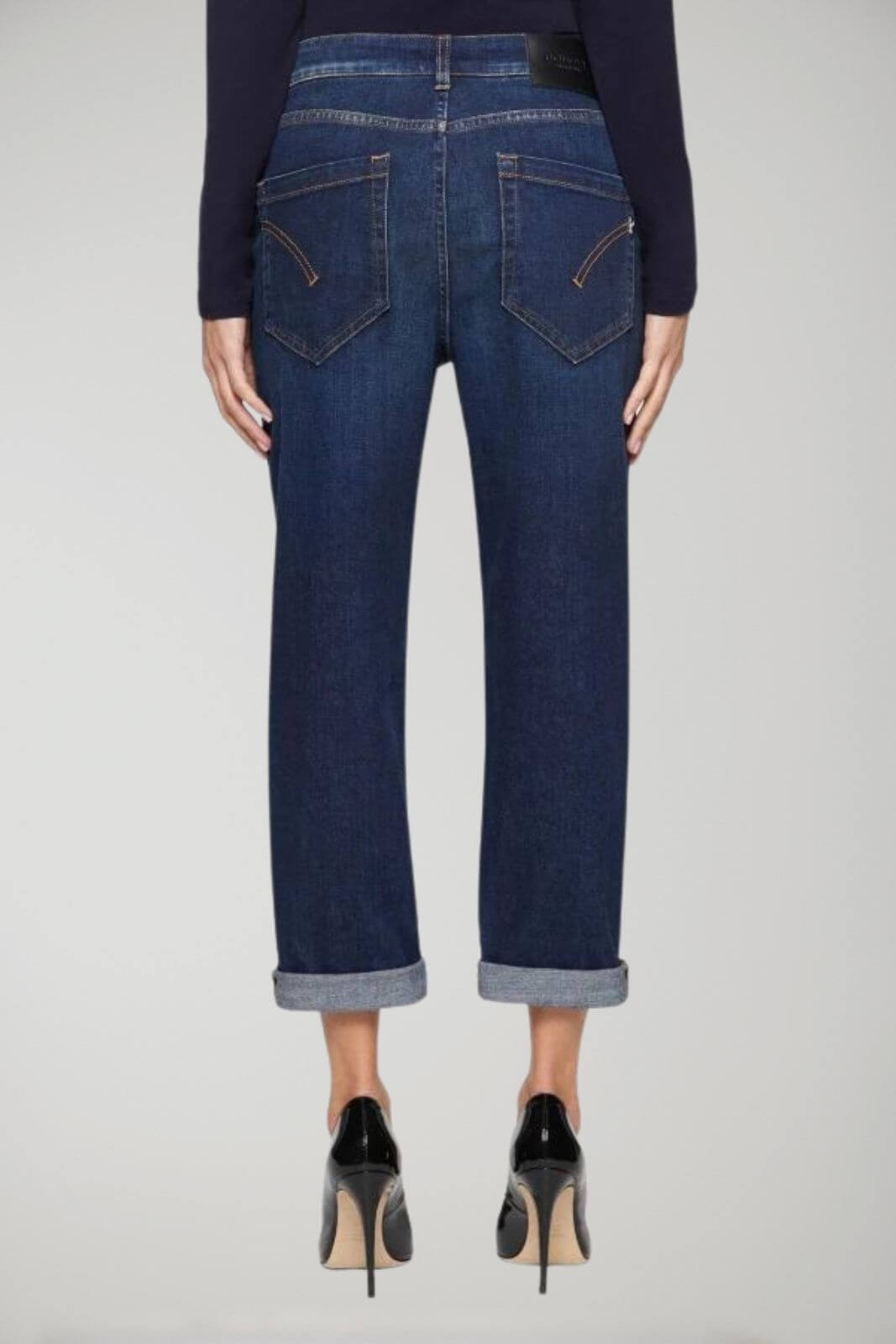 Dondup Koons loose women's jeans in stretch denim