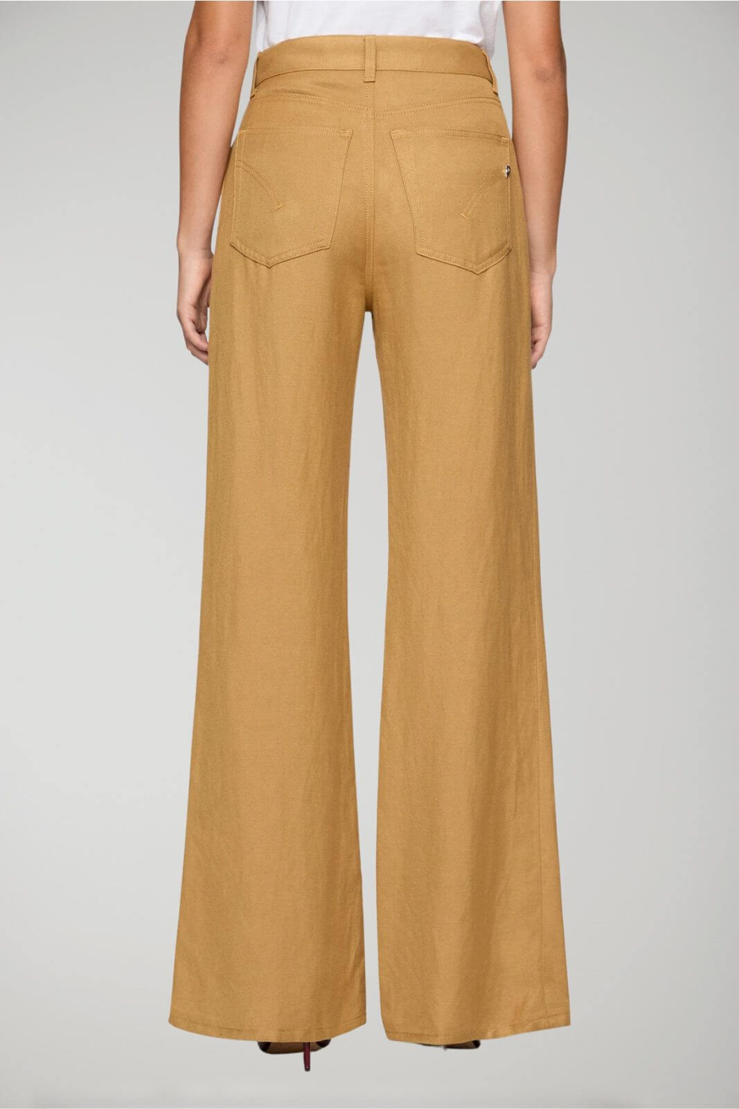 Pantalón de mujer Dondup AMBER de pierna ancha