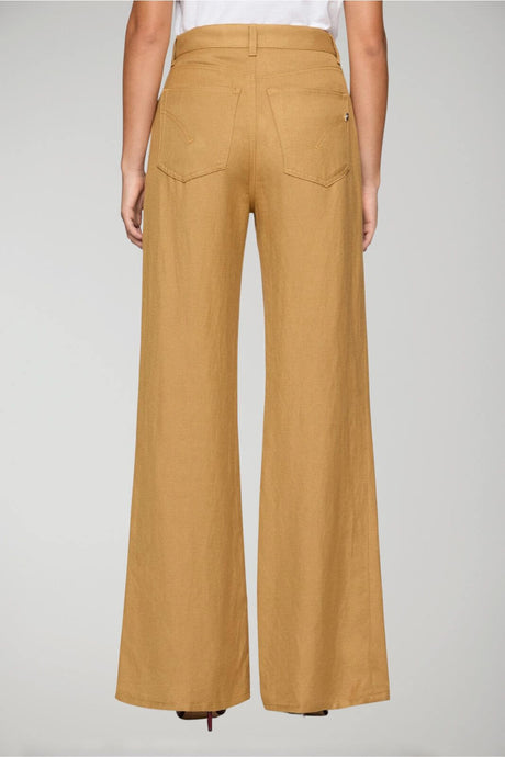 Pantalón de mujer Dondup AMBER de pierna ancha