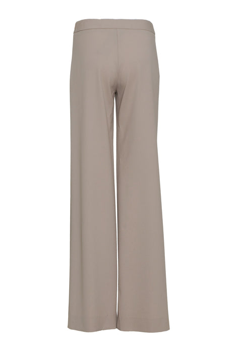 Pantalone donna in flanella e lana merino retro