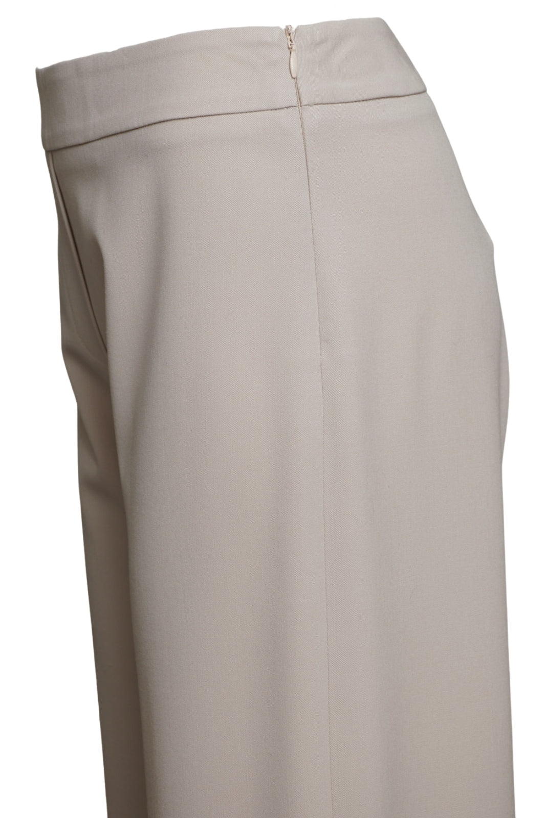 Pantalone donna in flanella e lana merino dettaglio