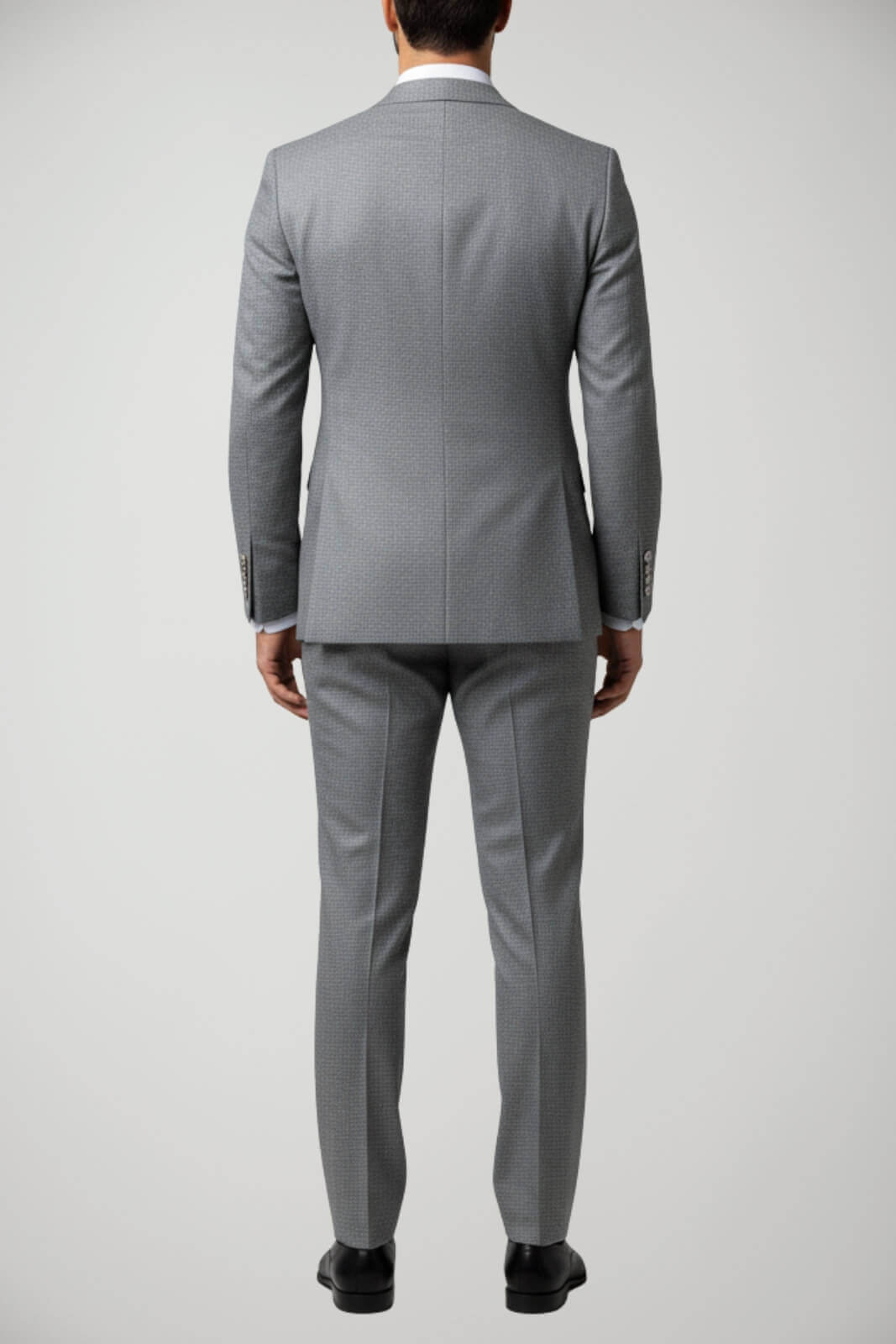 Abito da uomo Daniele Alessandrini doppiopetto in pied de poule