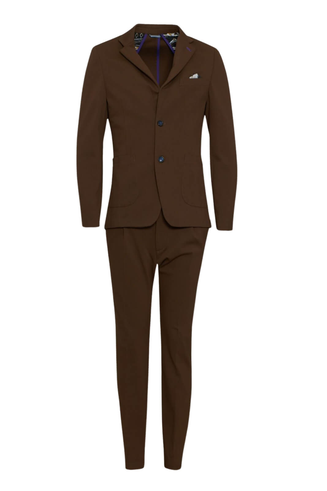 Abito da uomo Daniele Alessandrini monopetto e collo rever