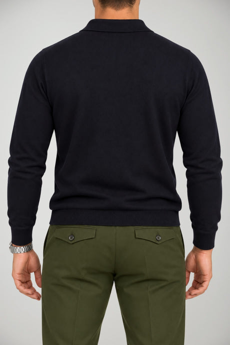 Daniele Fiesoli Polo Uomo in lana merino extrafine