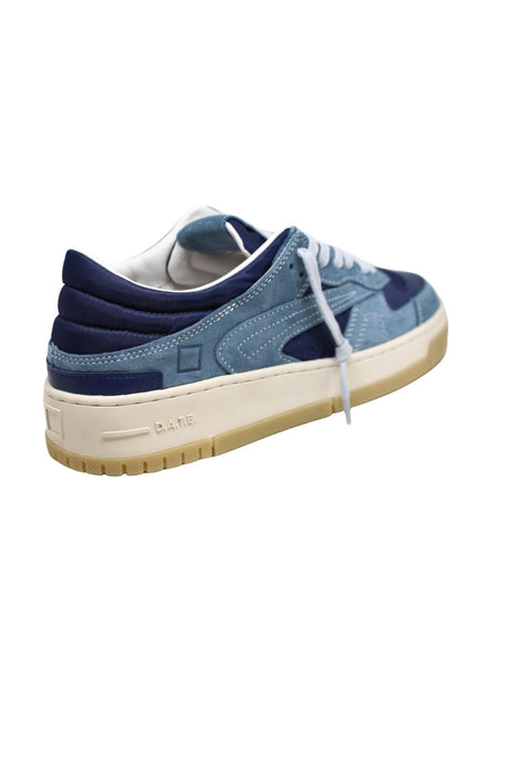 Date Sneakers Uomo Torneo Collar Mono Blue