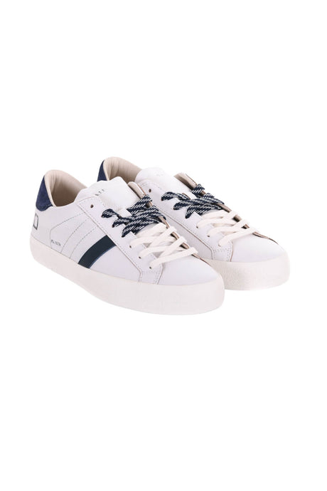 Sneakers da uomo Date con lacci ed inserti in camoscio