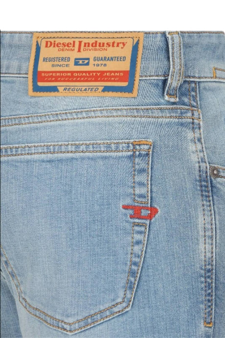 Jeans da uomo Diesel skinny fit Sleenker dettaglio