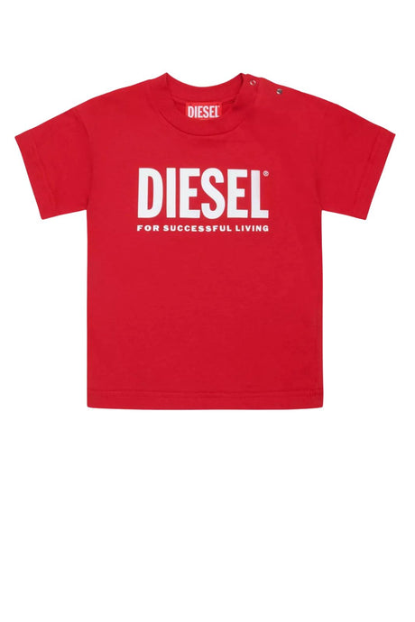 Diesel T-Shirt Bambino con logo Lettering