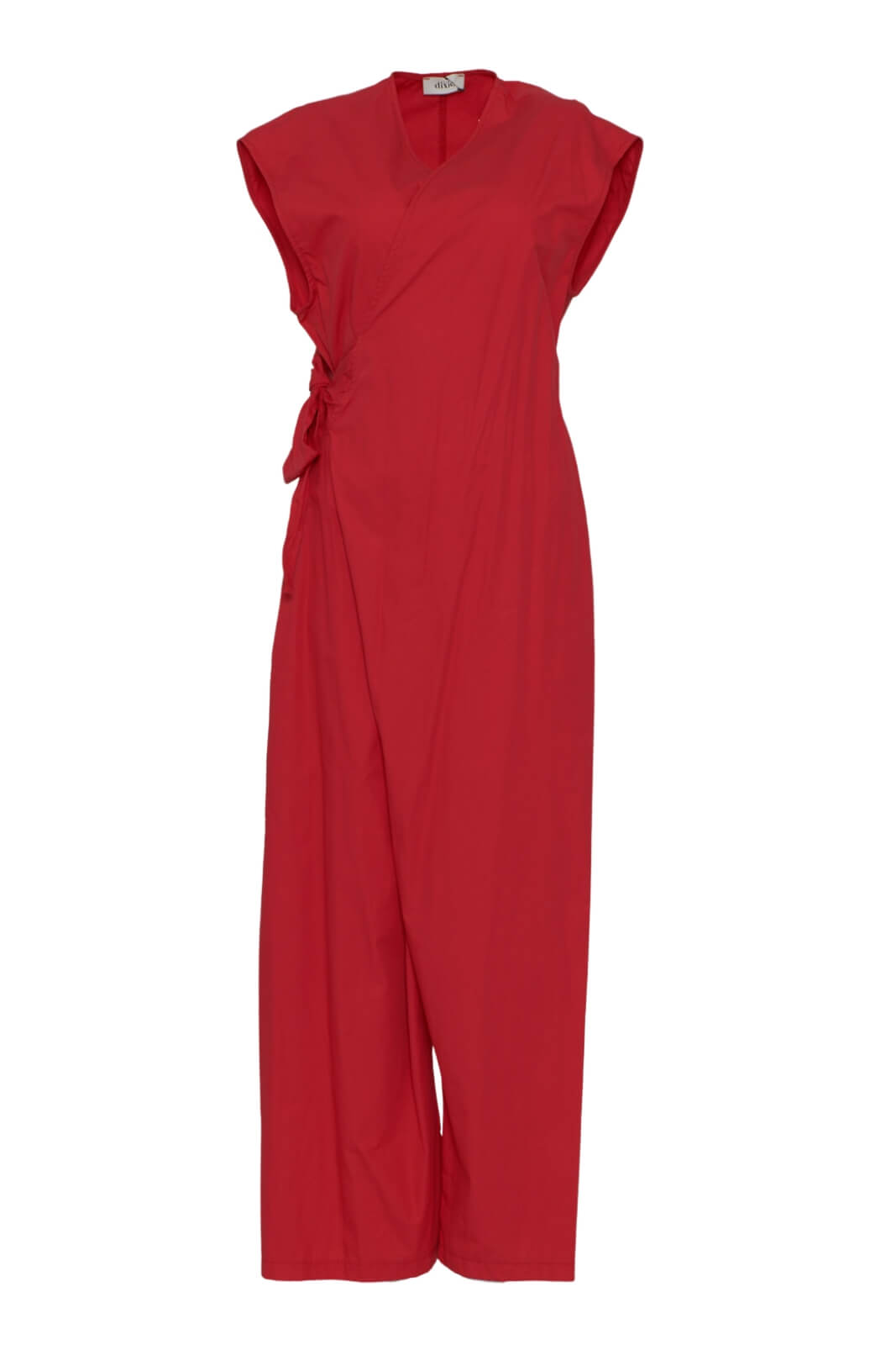 Dixie Tuta Donna rossa fiocco fronte