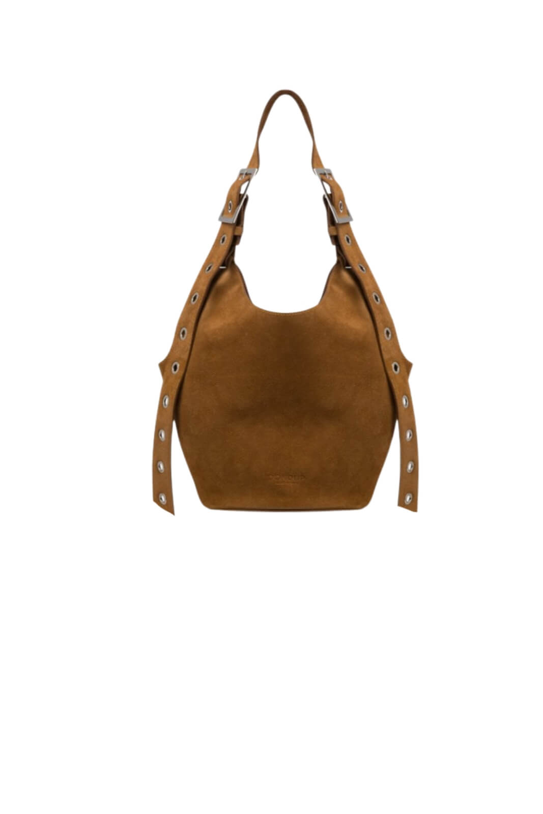 Borsa da donna Dondup modello Hobo in pelle scamosciata