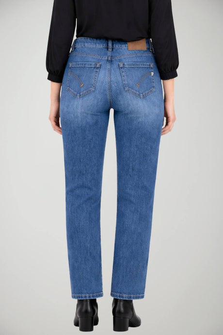 Dondup Jeans Donna Koons Loose Fit cinque tasche