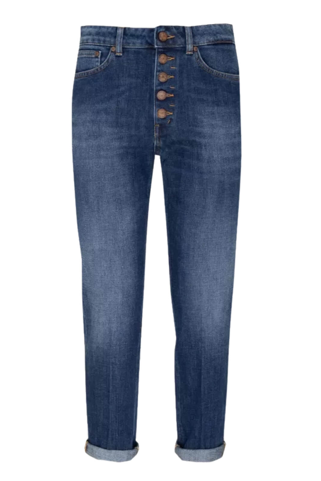 Jeans da donna Dondup Koons bottoni gioiello fronte