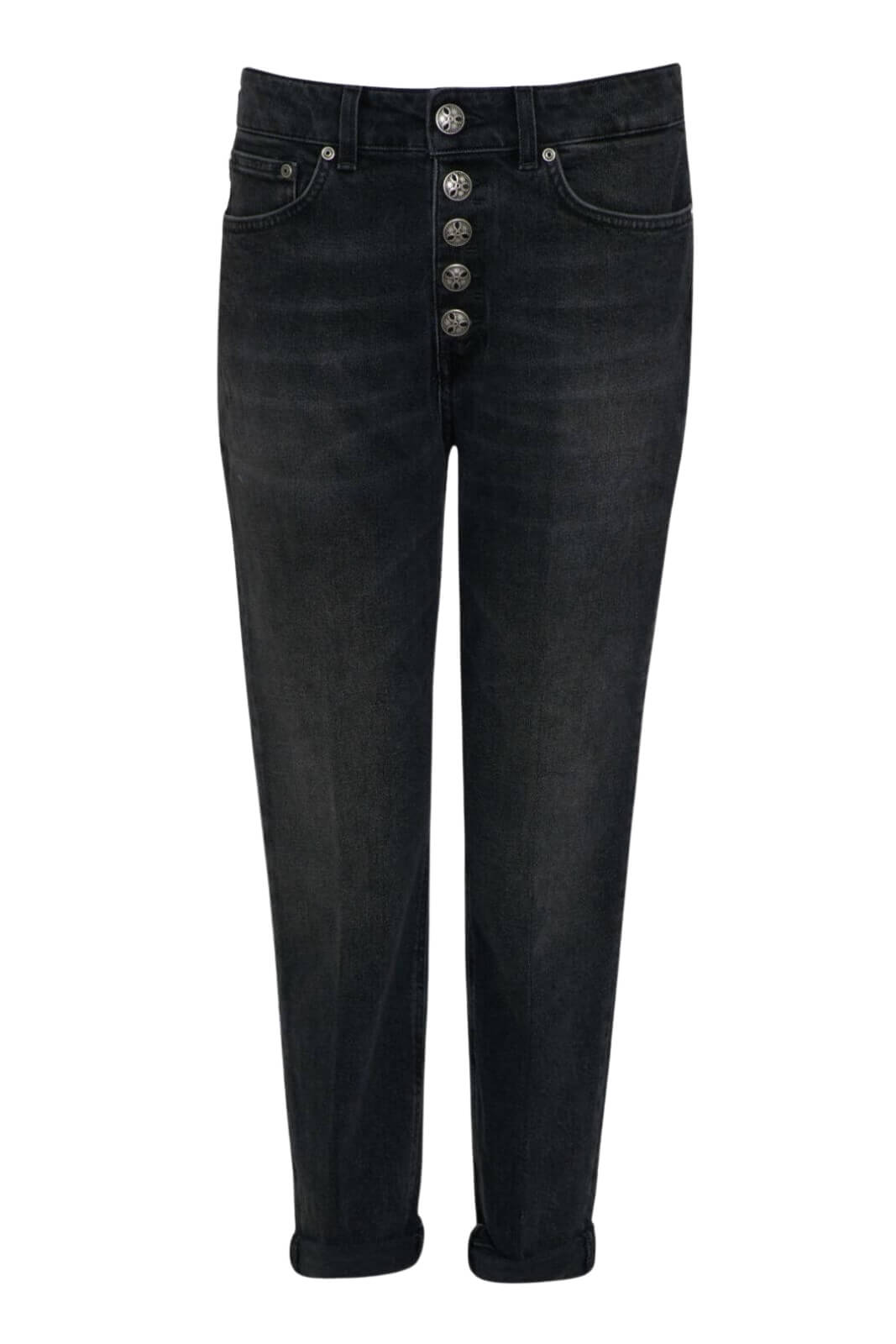 Jeans da donna Dondup cinque tasche Koons loose fit fronte