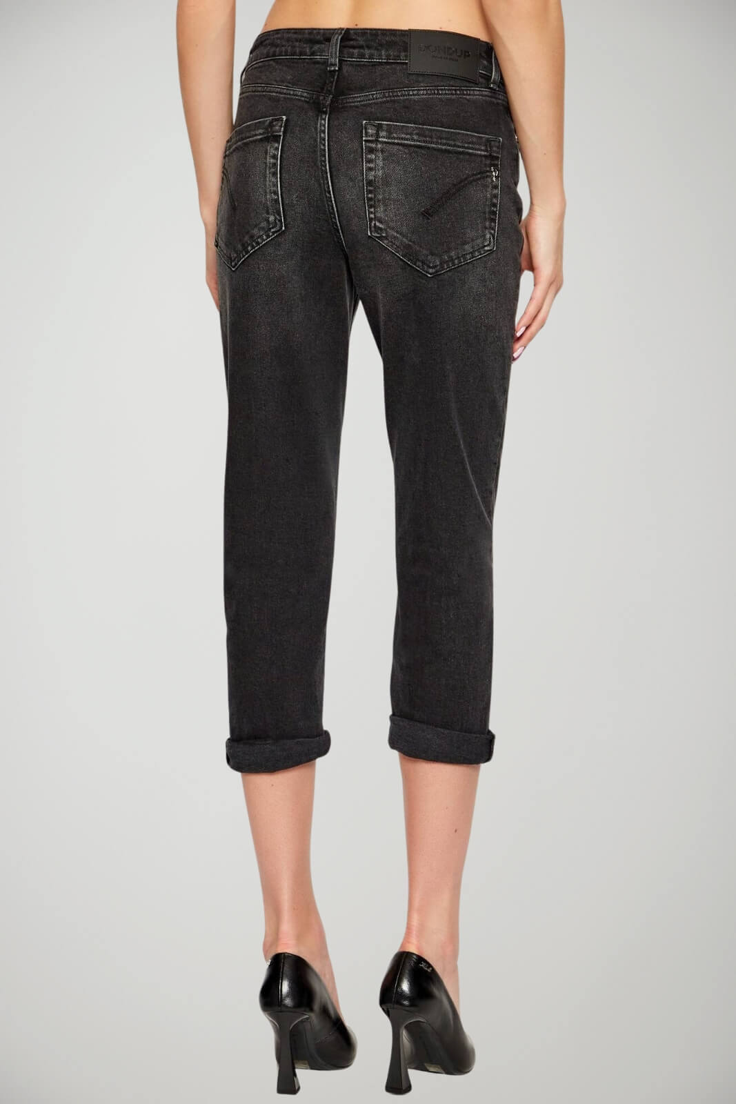 Jeans da donna Dondup cinque tasche Koons loose fit retro