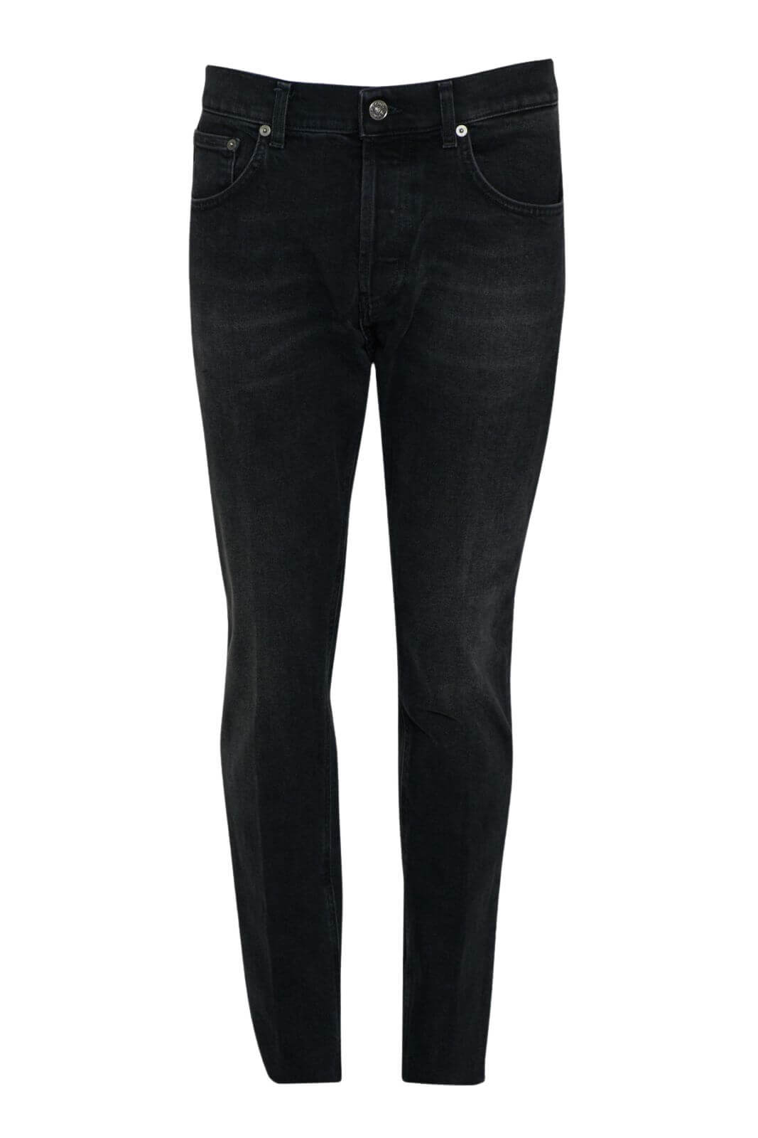 Jeans da uomo cinque tasche Dondup Dian carrot fit fronte