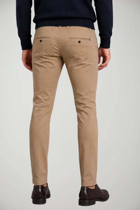 Dondup Pantaloni Uomo Gaubert Chino Slim Fit / Sabbia